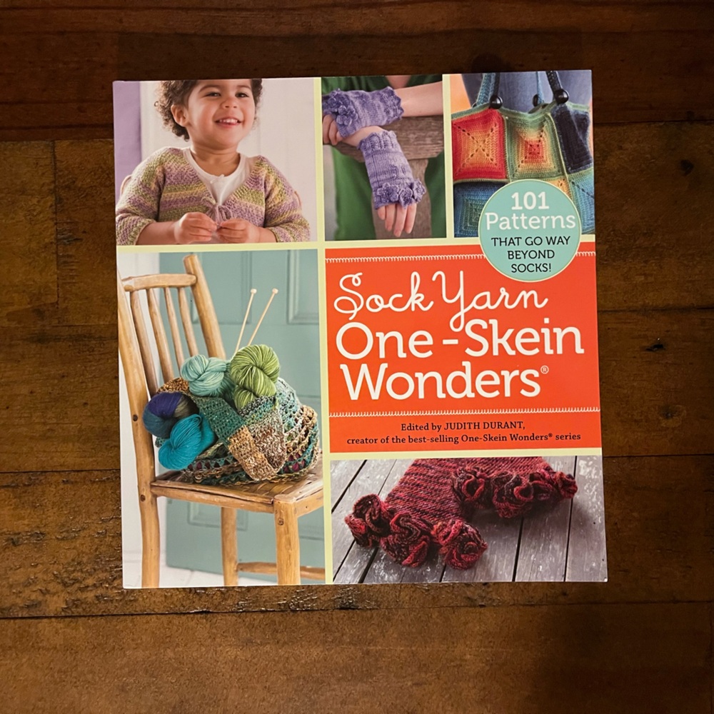 Sock Yarn One-Skein Wonders Book, NWOT